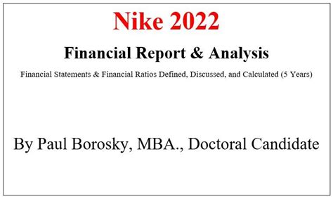 autoriteit nike|Nike financial statements.